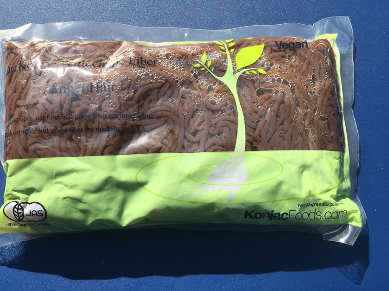 Konjac Oat Grape Fiber Pasta Angel Hair