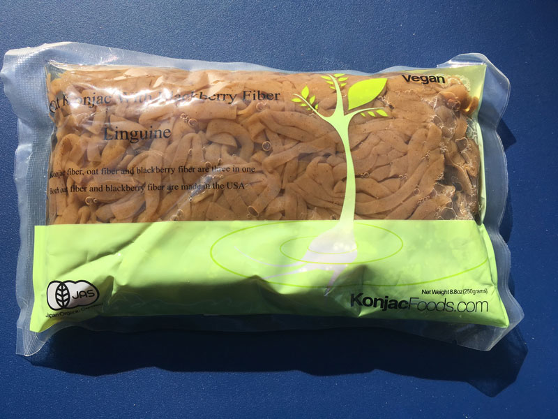 Konjac Oat Blackberry Fiber Pasta Linguine