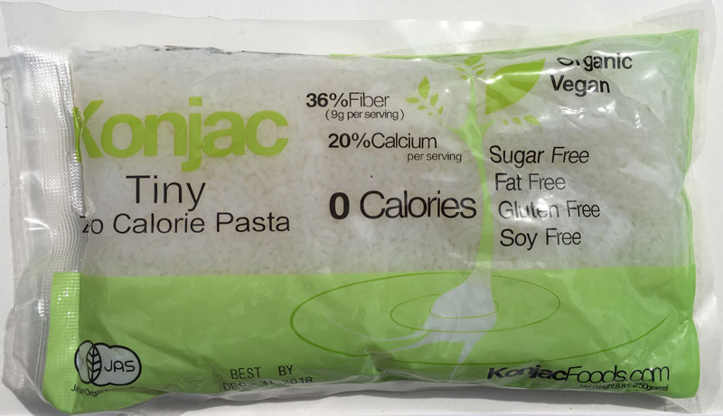 Konjac Tiny Pasta Front Package