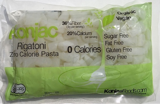 Konjac Rigatoni Pasta