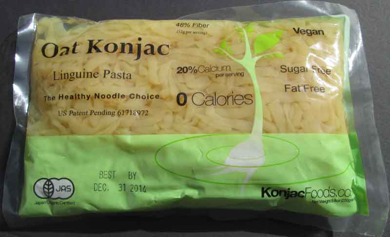 Konjac Oat Linguine Pasta Front Package