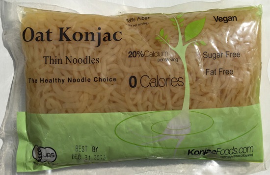 Konjac Oat Thin Noodles Product image