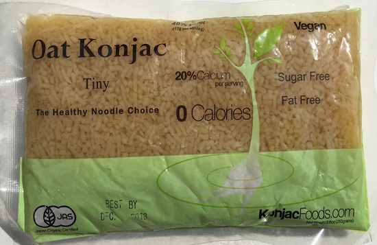 Konjac Oat Tiny Pasta Front Package