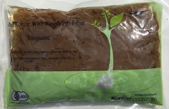 Konjac Oat Apple Fiber Pasta - Angel Hair Front Package