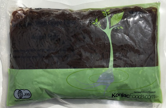 Konjac Oat Grape Fiber Pasta - Angel Hair Front Package
