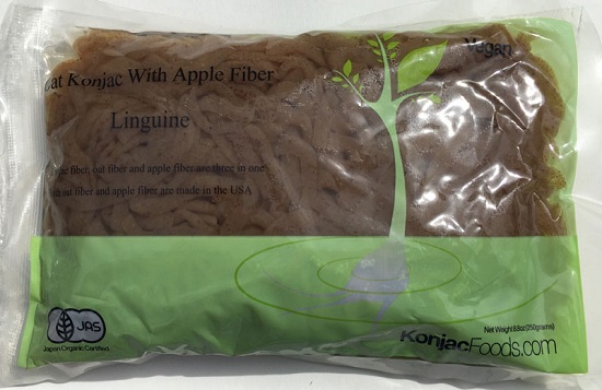 Konjac Oat Apple Fiber Pasta - Linguine Front Package