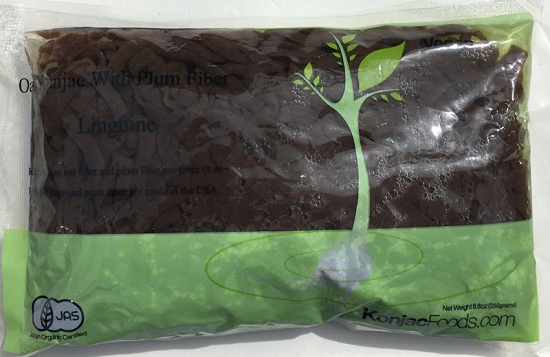 Konjac Oat Plum Fiber Pasta - Linguine Front Package